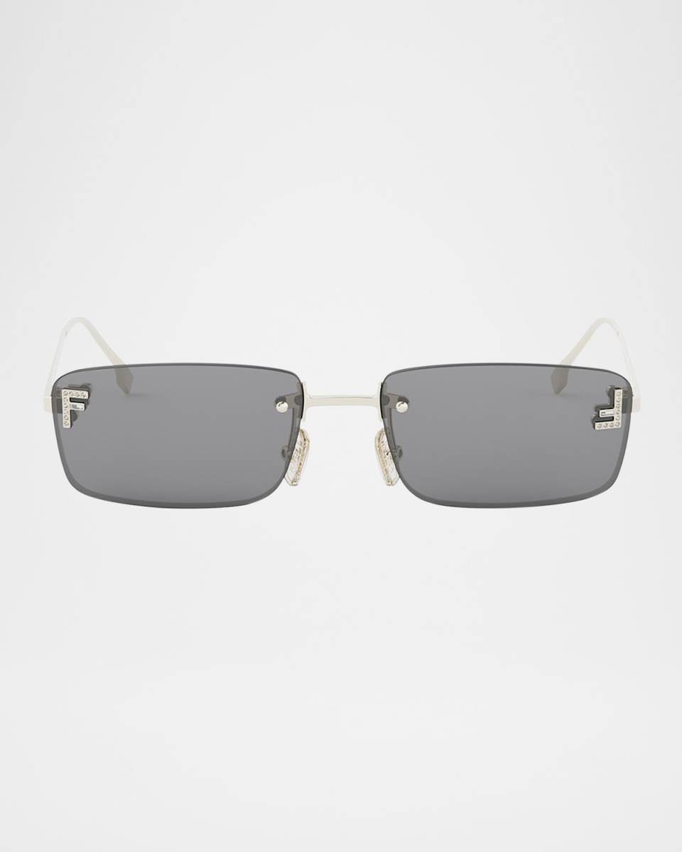 Fendi First Crystalized Logo Sunglasses